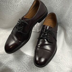 Johnston & Murphy Men's Dark Brown Oxfords